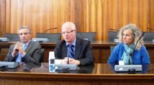 Il Commissario Mario Ortello</br>nel corso del suo intervento